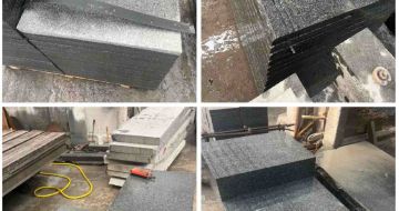 鹤壁 芝麻黑地铺石材