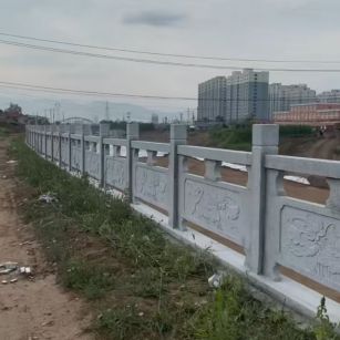 鹤壁 石材河道栏杆