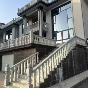 鹤壁 芝麻白别墅阳台栏杆，楼梯栏杆