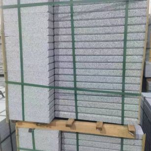 鹤壁 5公分芝麻白，倒斜角，室外楼梯踏步