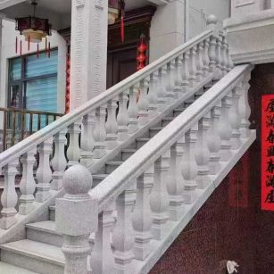 鹤壁 天然石材 阳台庭院护栏、栏杆