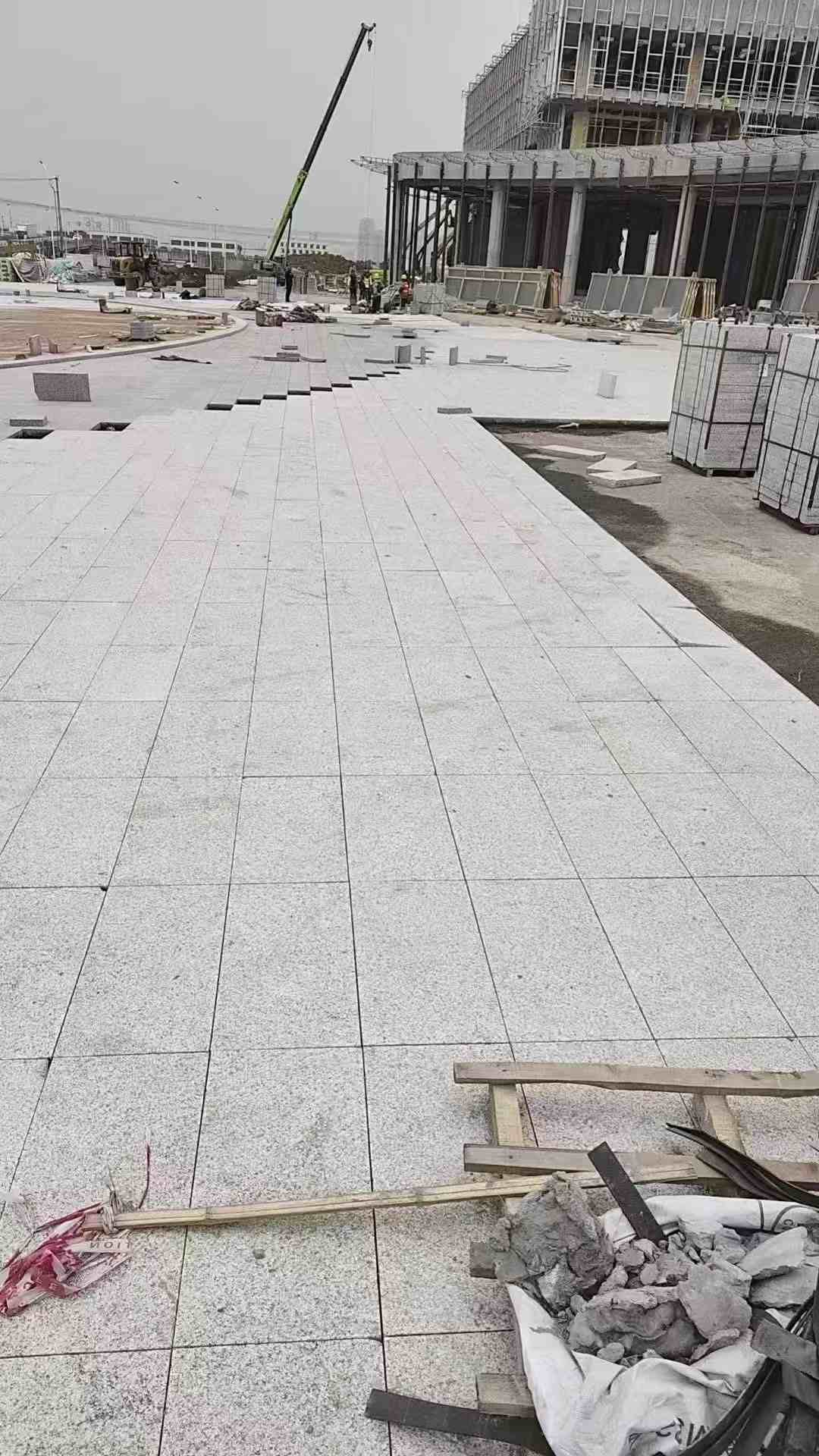 鹤壁芝麻白地铺案例