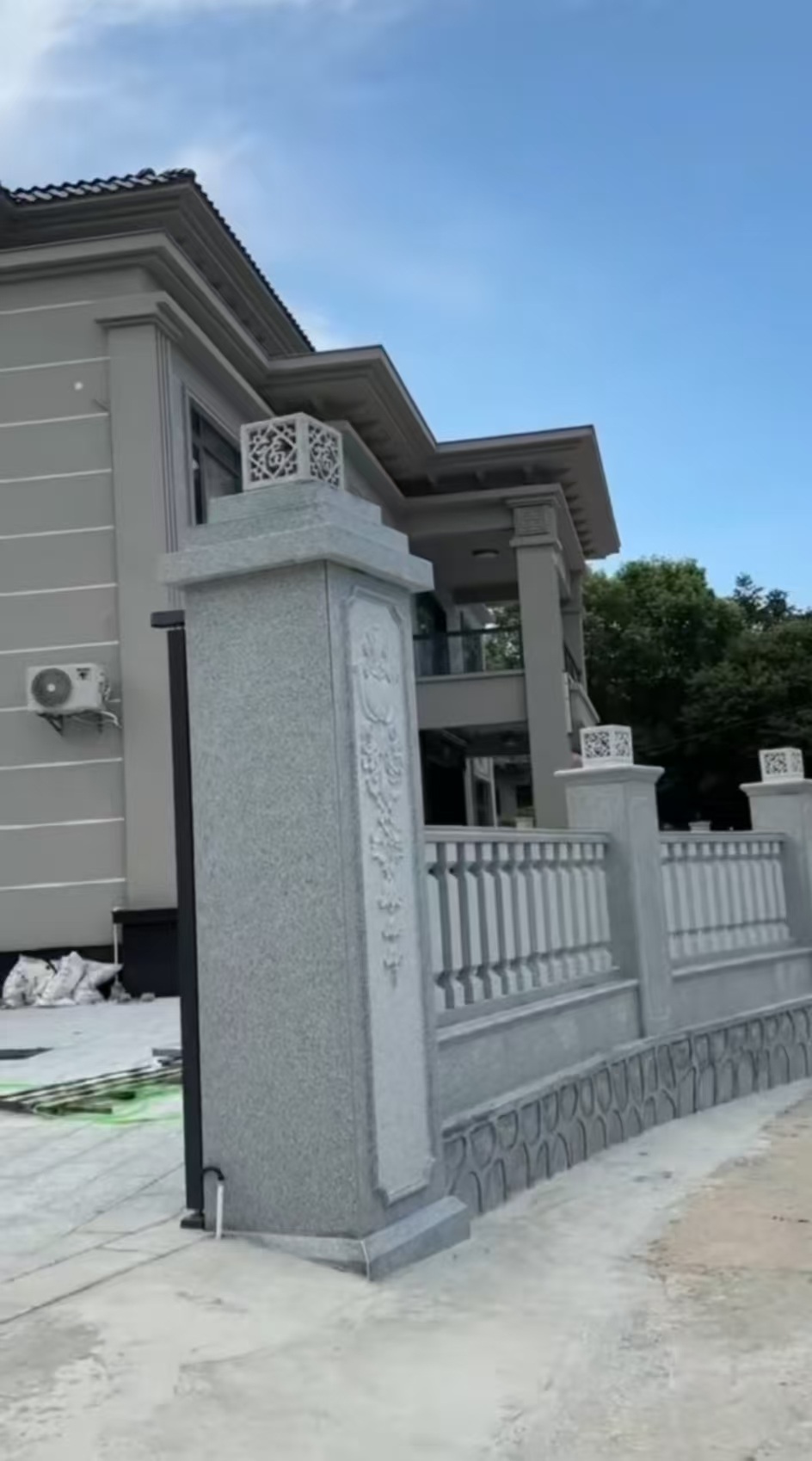 鹤壁 芝麻白别墅围墙栏杆，私人订制