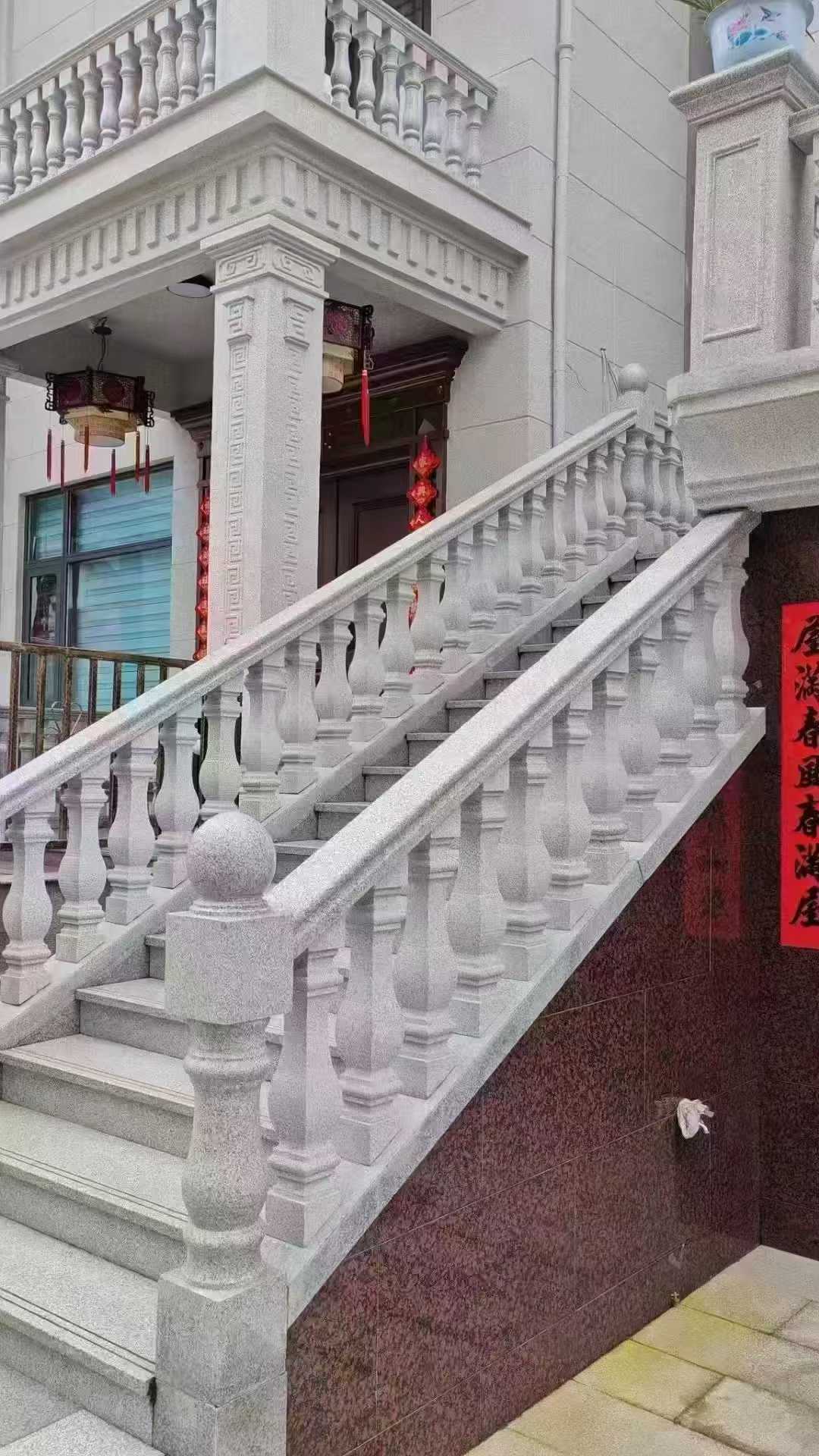 鹤壁 天然石材 阳台庭院护栏、栏杆