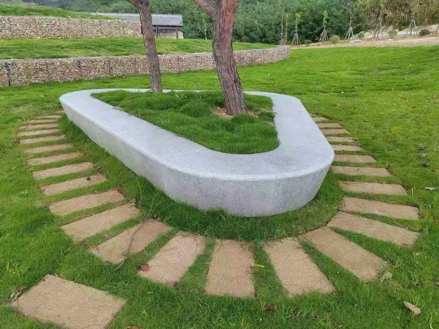 鹤壁 芝麻白光面整石坐凳