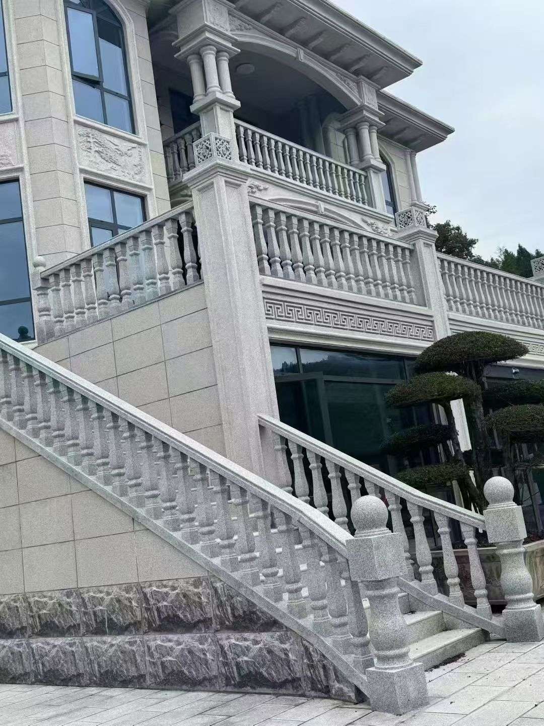 鹤壁 芝麻白别墅，栏杆