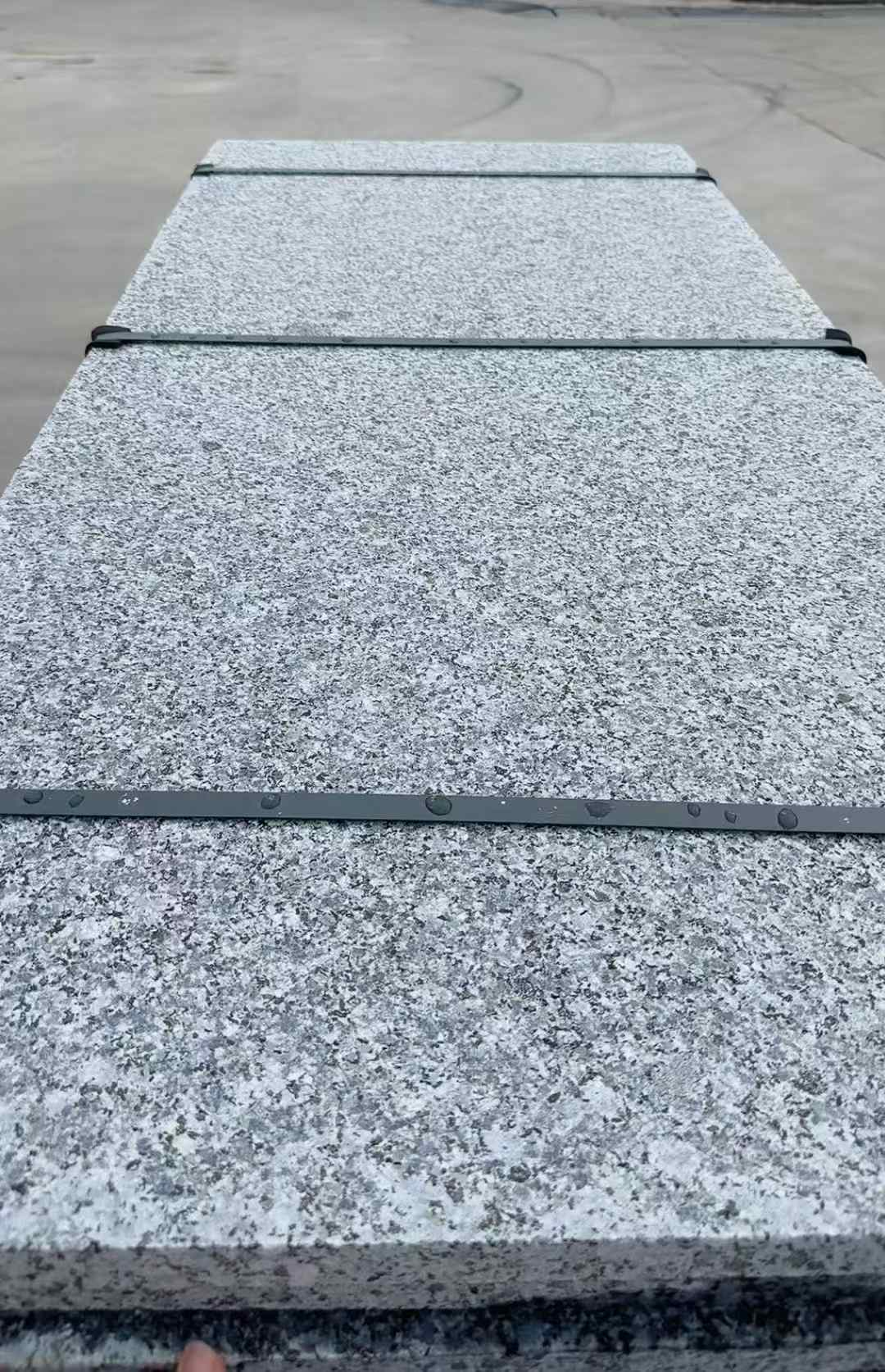 鹤壁 芝麻黑火烧面毛板，条板，半成品